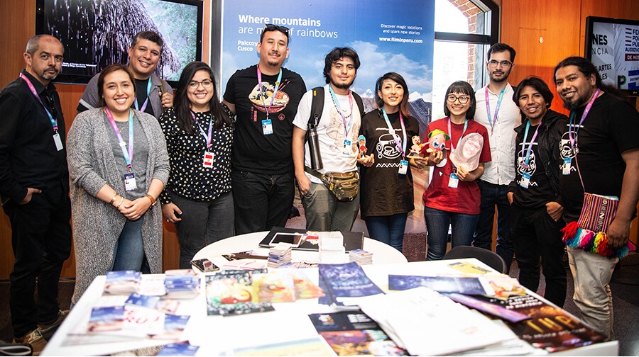 Peruvian professionals networked at Ventana Sur to promote international co-productions