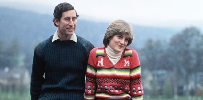 Rey Carlos junto Lady Diana con icónica prenda peruana que se volvió una moda
