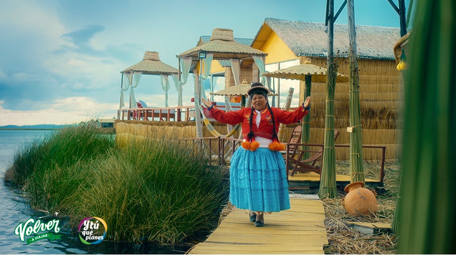 recibimiento en Isla de Uros forma parte de la campaña para reactivar el turismo formal en el Perú