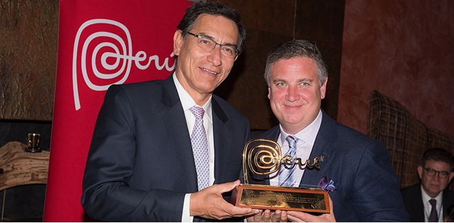 Friend of Peru' honors U.S. figures for promoting Peruvian culture and products globally