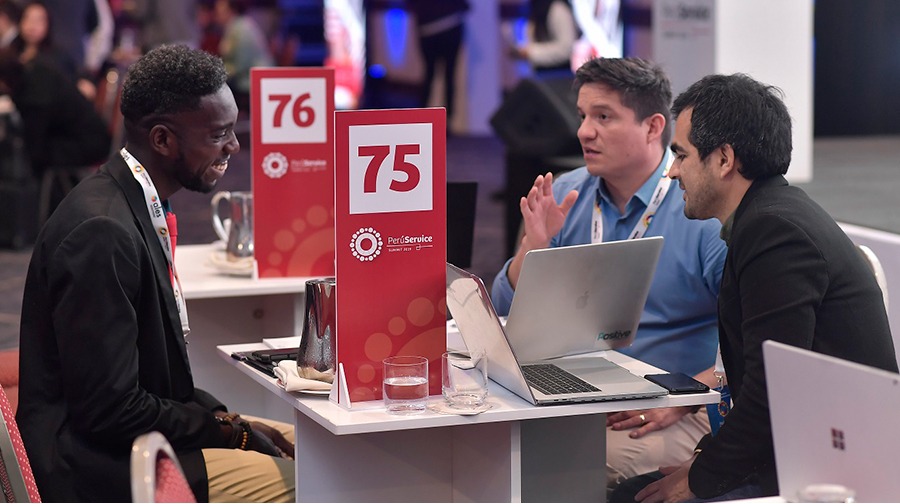 Services export fair, organized by PROMPERÚ, exceeded 2018 record.