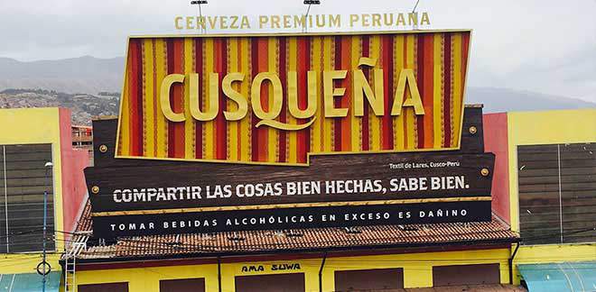 Cerveza Cusqueña Cusco